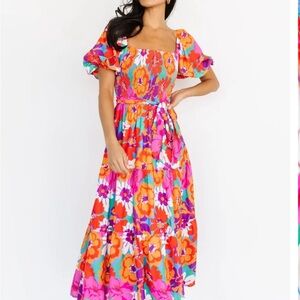 Baltic Born Dress Maxi. Women’s size small. Beautiful vibrant colors.